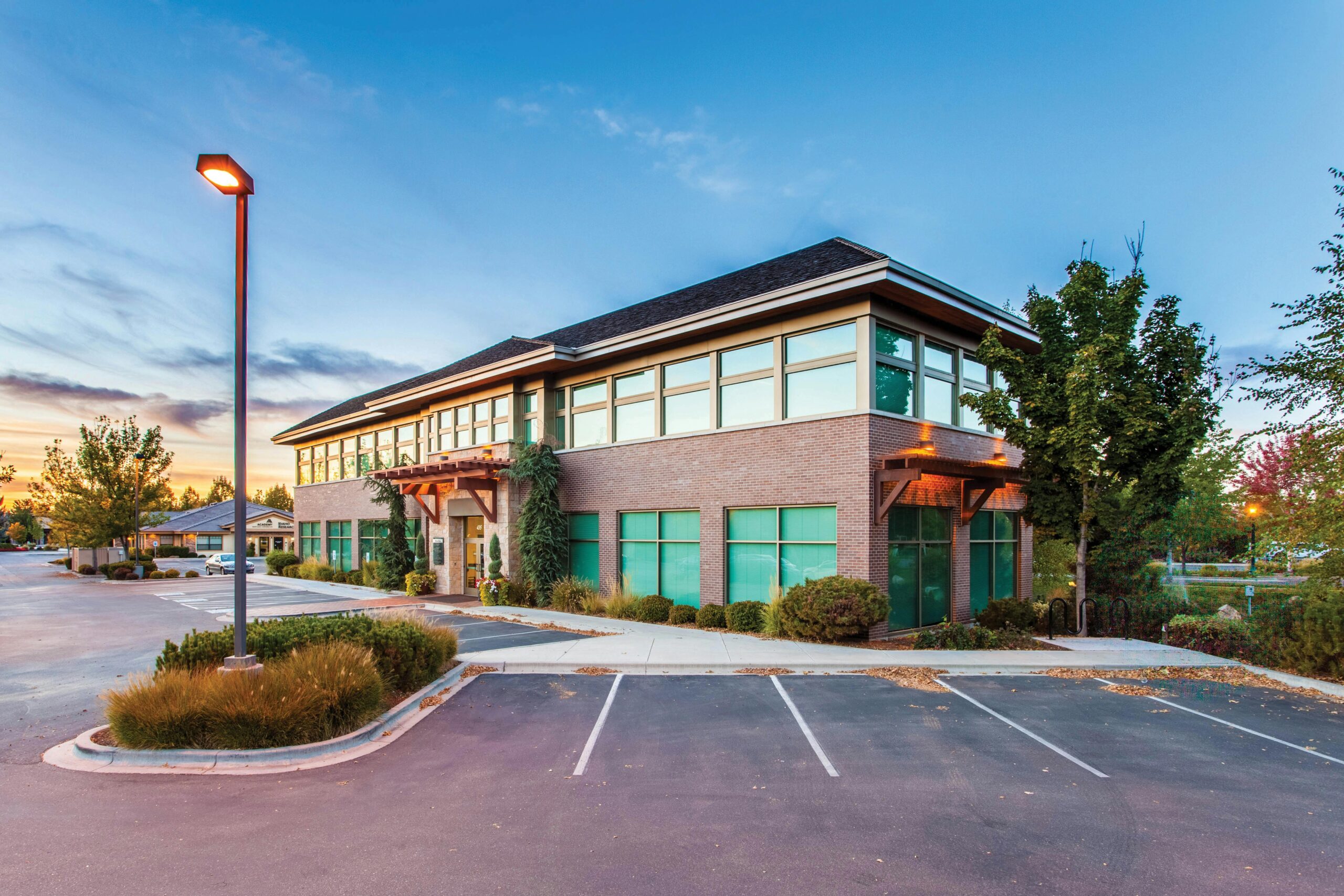 Professional office building exterior