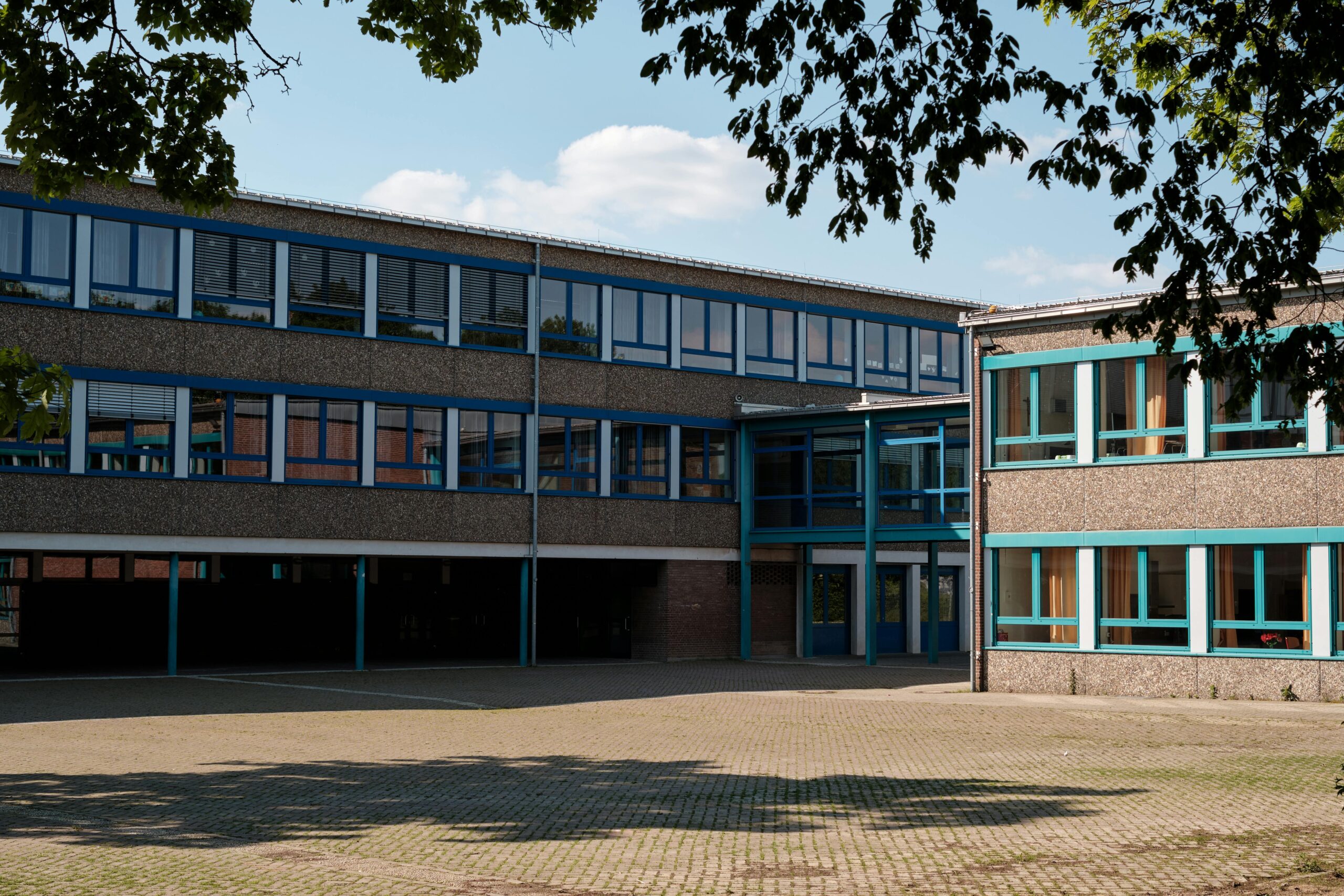 School building exterior