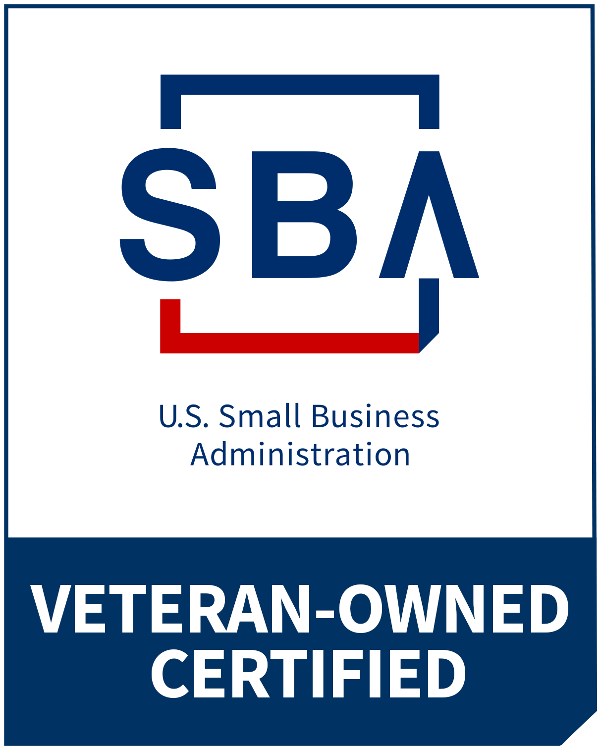 SBA Certified Veteran-Owned Small Business - verify on SBA Small Business Search